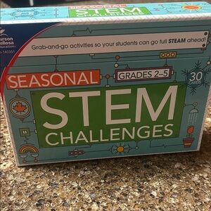 Pearson Seasonal STEM Challenges Box - Multicolor